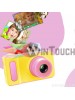 Kids Μίνι ψηφιακή φωτογραφική μηχανή 2.0 "HD οθόνη Anti-Shake Βιντεοκάμερα  [ rose gold]
